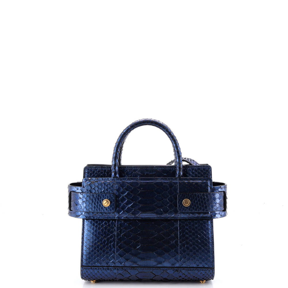 Givenchy Mini Horizon Satchel Python - image 3